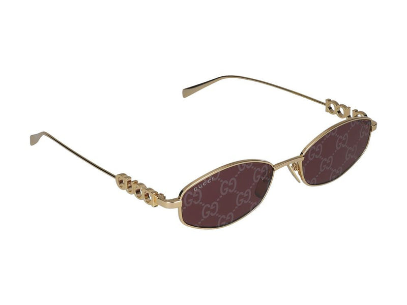 Gucci Gg1802s Sunglasses — Gold Metal