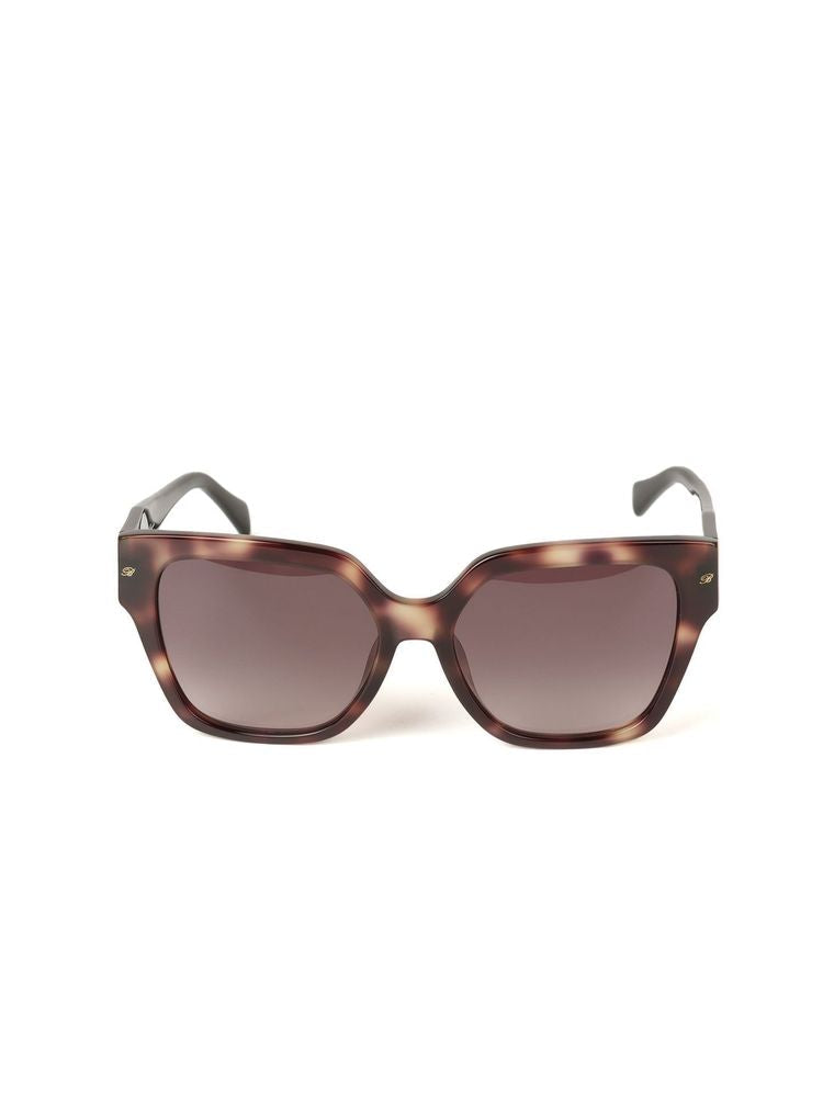 Blumarine Sbm905 Havana Brown Acetate Sunglasses —