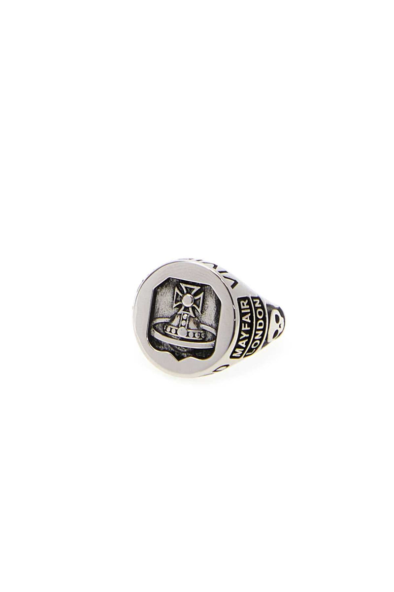 Vivienne Westwood Chevalier Ring — Silver Sterling Rings