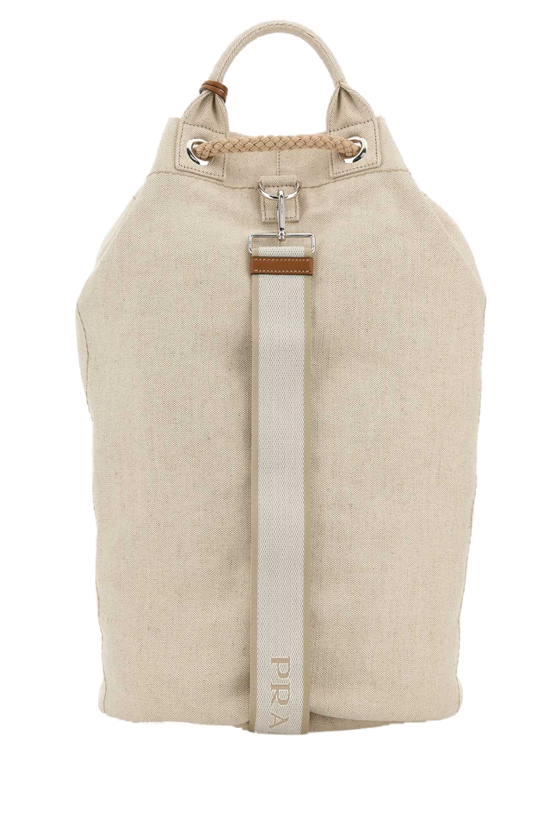Prada Backpack — Beige Coli-vitello