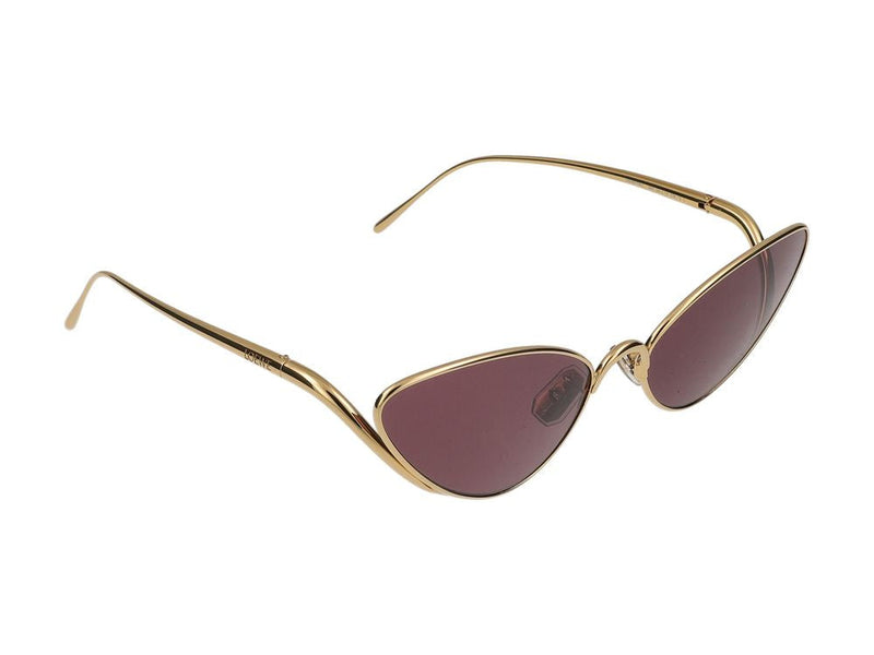 Loewe Lw40179u Cat-Eye Metal Frame Sunglasses — Gold Standard