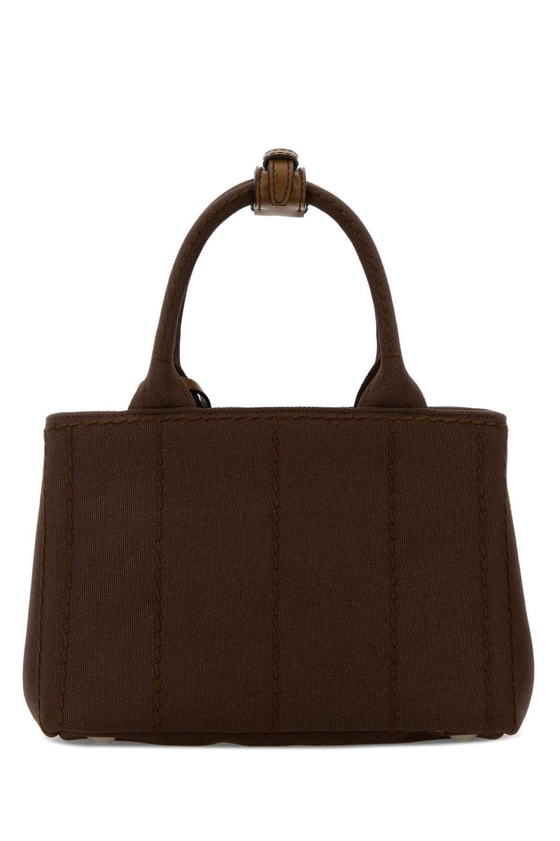 Prada Milano Tote Bag — Brown