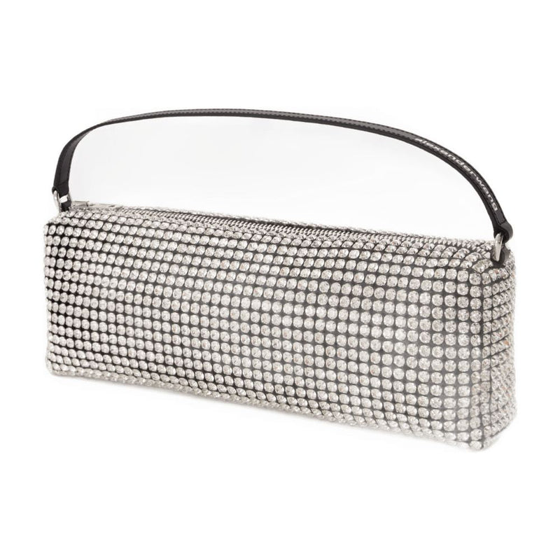 Alexander Wang Heiress Flex Clutch — White Others