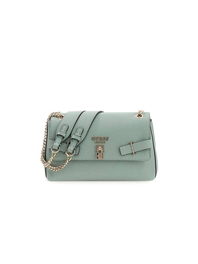Guess Crossbody Bag — Green Polyurethane
