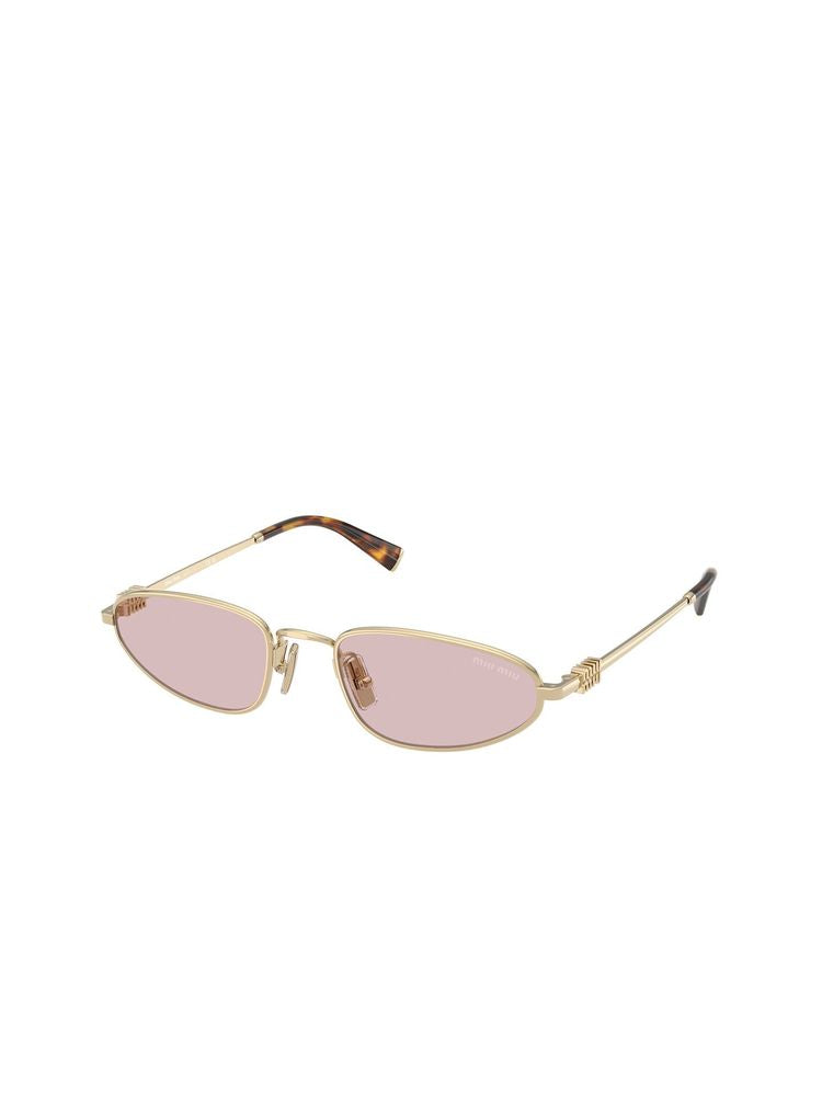 Miu Miu A52s Metal Frame Sunglasses — Pink