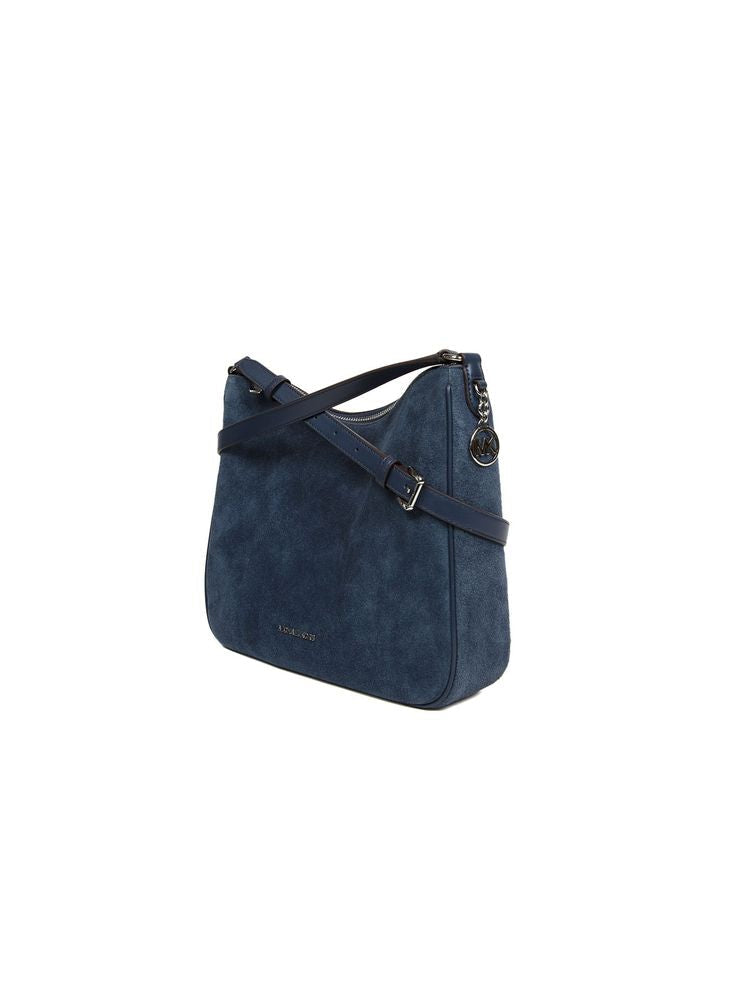 Michael Kors Nayla Crossbody Bag — Navy Leather