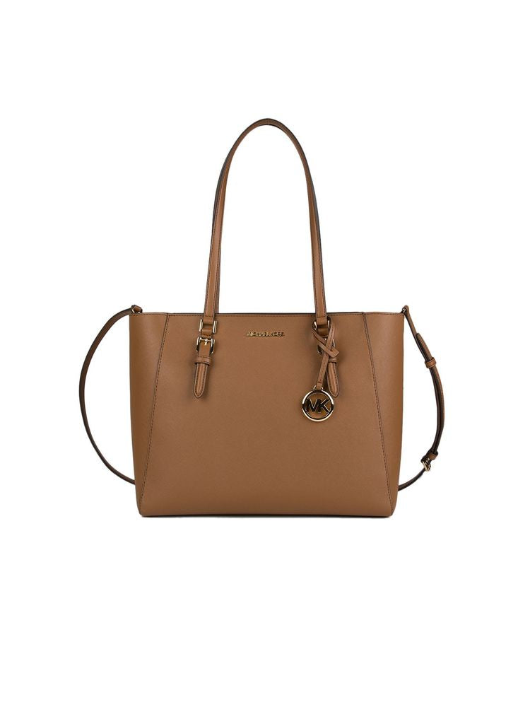 Michael Kors Tote Bag — Brown 88.coated Canvas