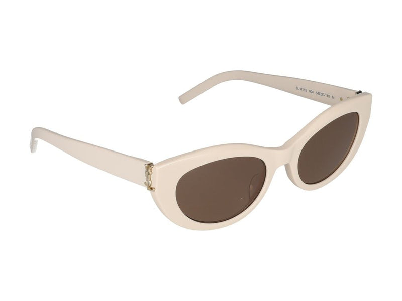 Saint Laurent Sl Sunglasses — Ivory Acetate