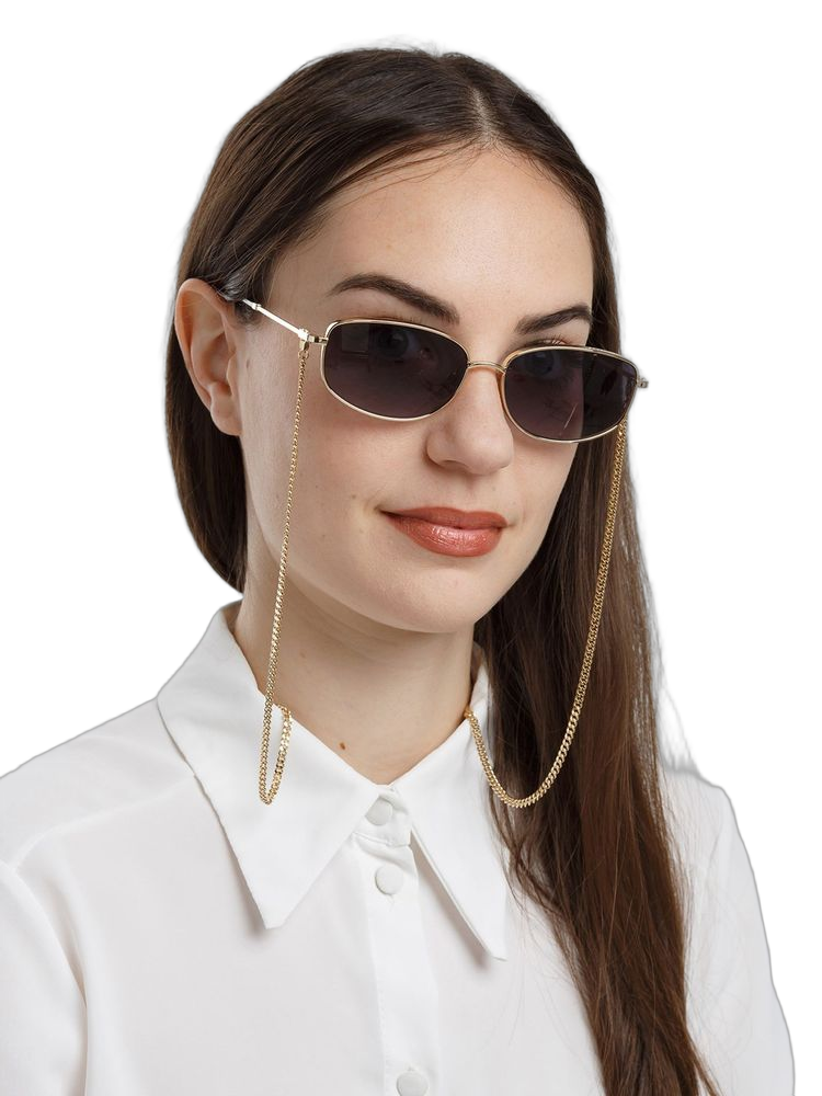 Marc Jacobs Metal Frame Sunglasses — Gold