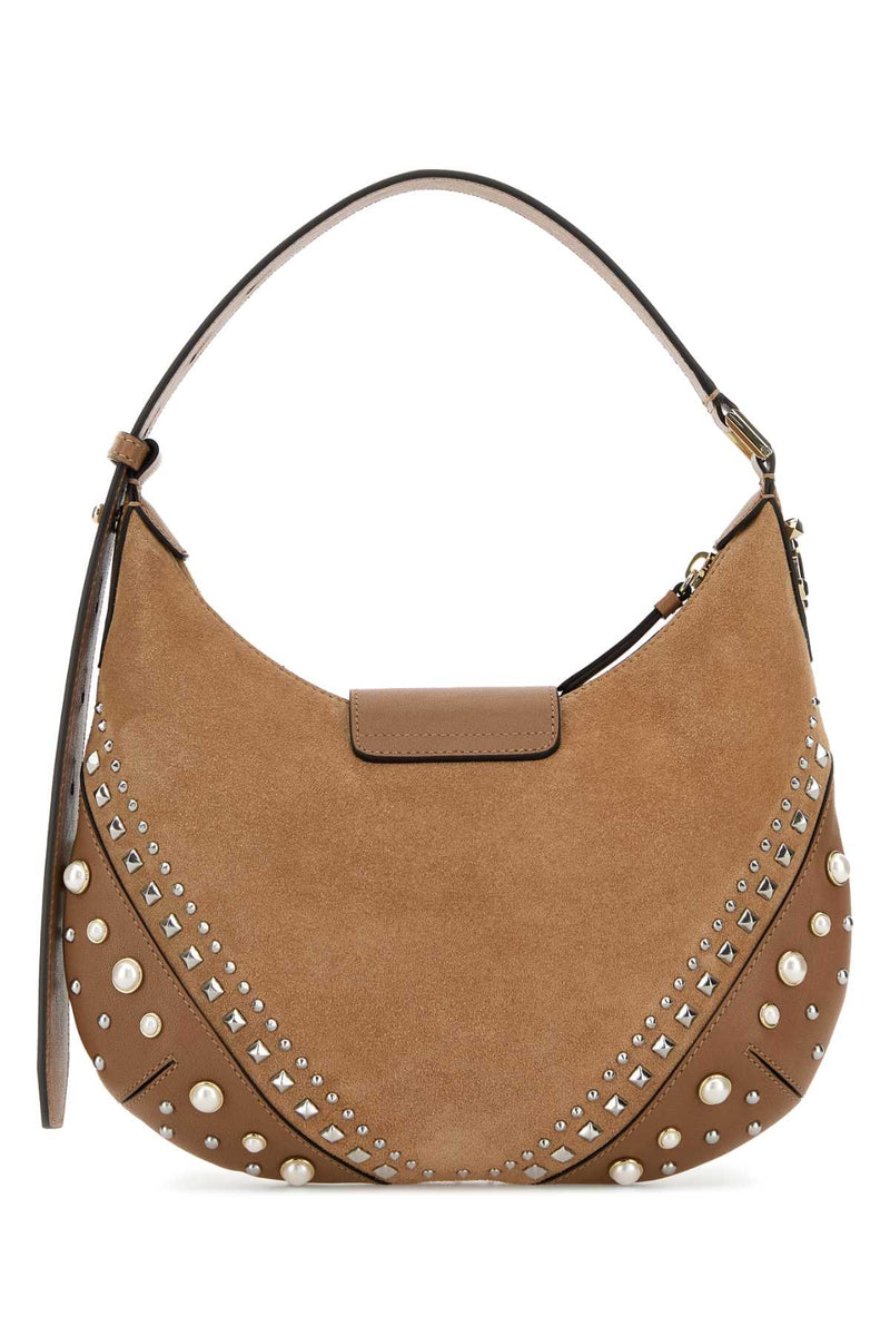 Jimmy Choo Toivshgo Shoulder Bag — Brown