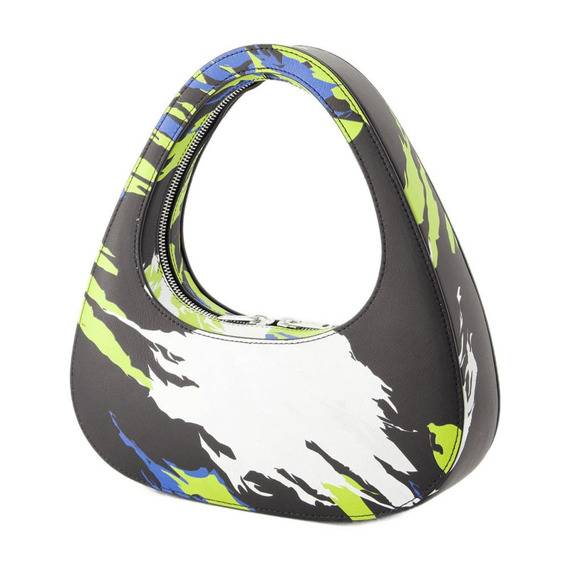 Coperni Swipe Shoulder Bag — Multicolor Calfskin