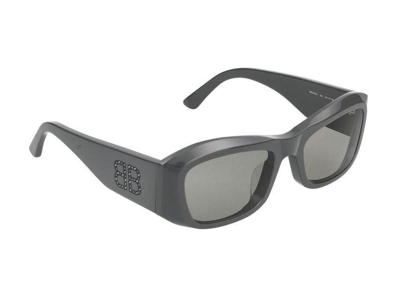 Balenciaga Bb0397sa Grey Acetate Sunglasses —