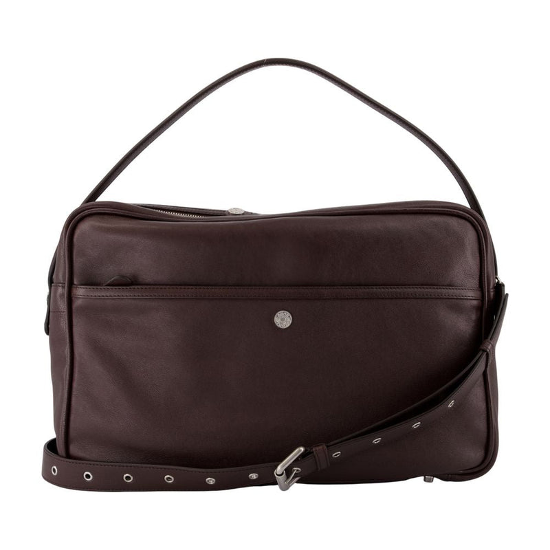 Acne Studios Shoulder Bag — Brown Calfskin