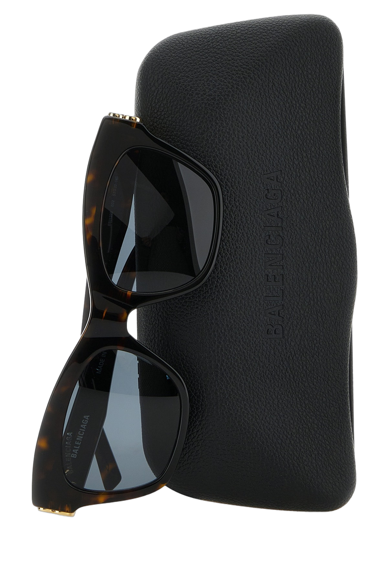 Balenciaga 648053t0001 Tortoiseshell Cat-Eye Sunglasses — Brown