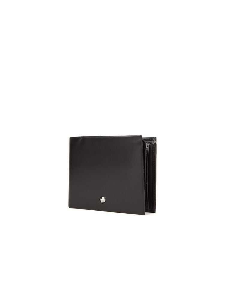 Momo Design Leather Wallet — Black