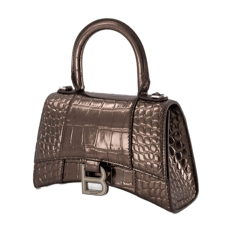 Balenciaga Top Handle Bag — Bronze Calfskin
