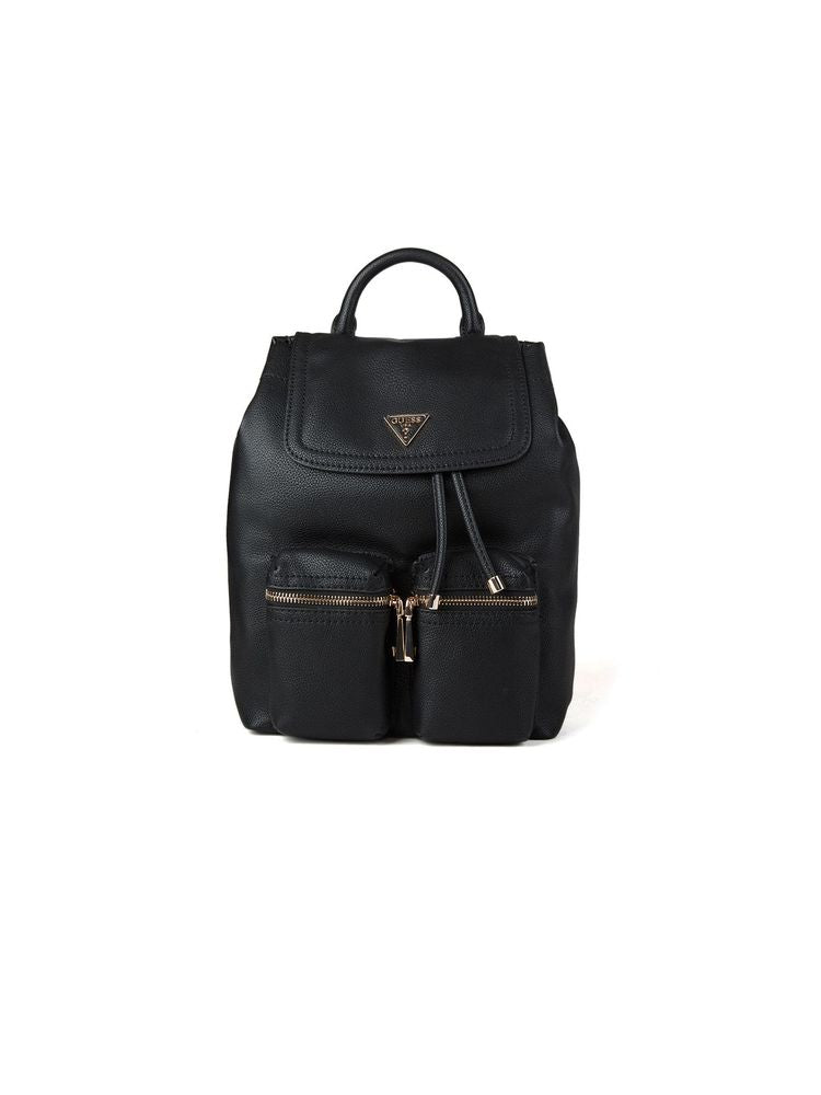 Guess Manhattan Ii Backpack — Black Polyurethane