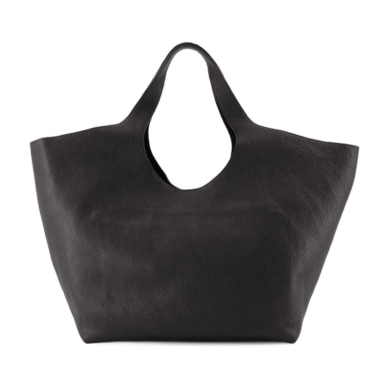 Anine Bing Tote Bag — Black Cowhide