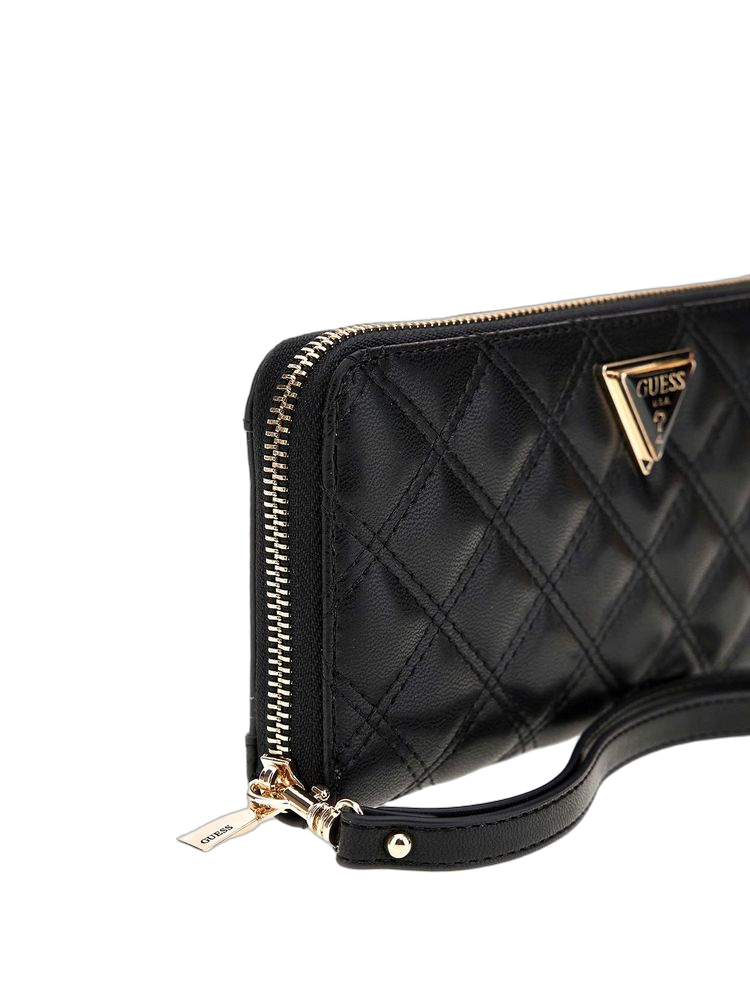 Guess Giully Ii Wallet — Black Polyurethane