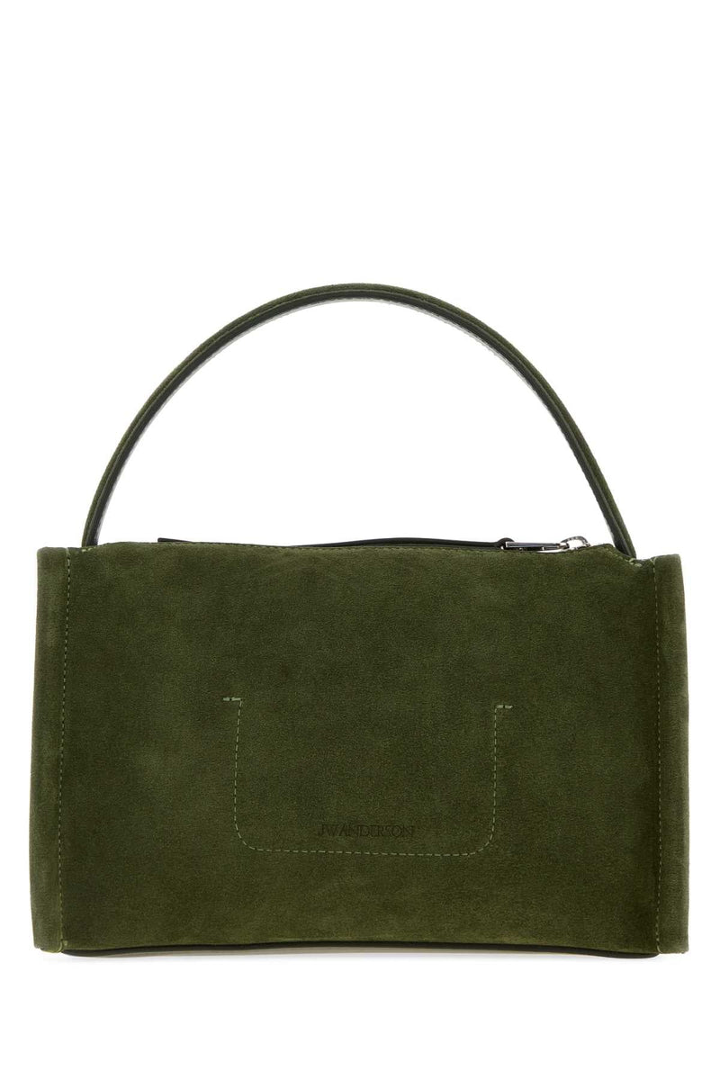 Jw Anderson Top Handle Bag — Green