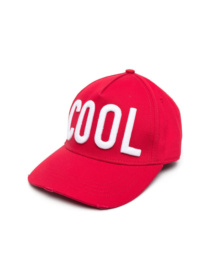 Dsquared2 Bcm051005c00001m818 Baseball Cap — Red Cotton Caps