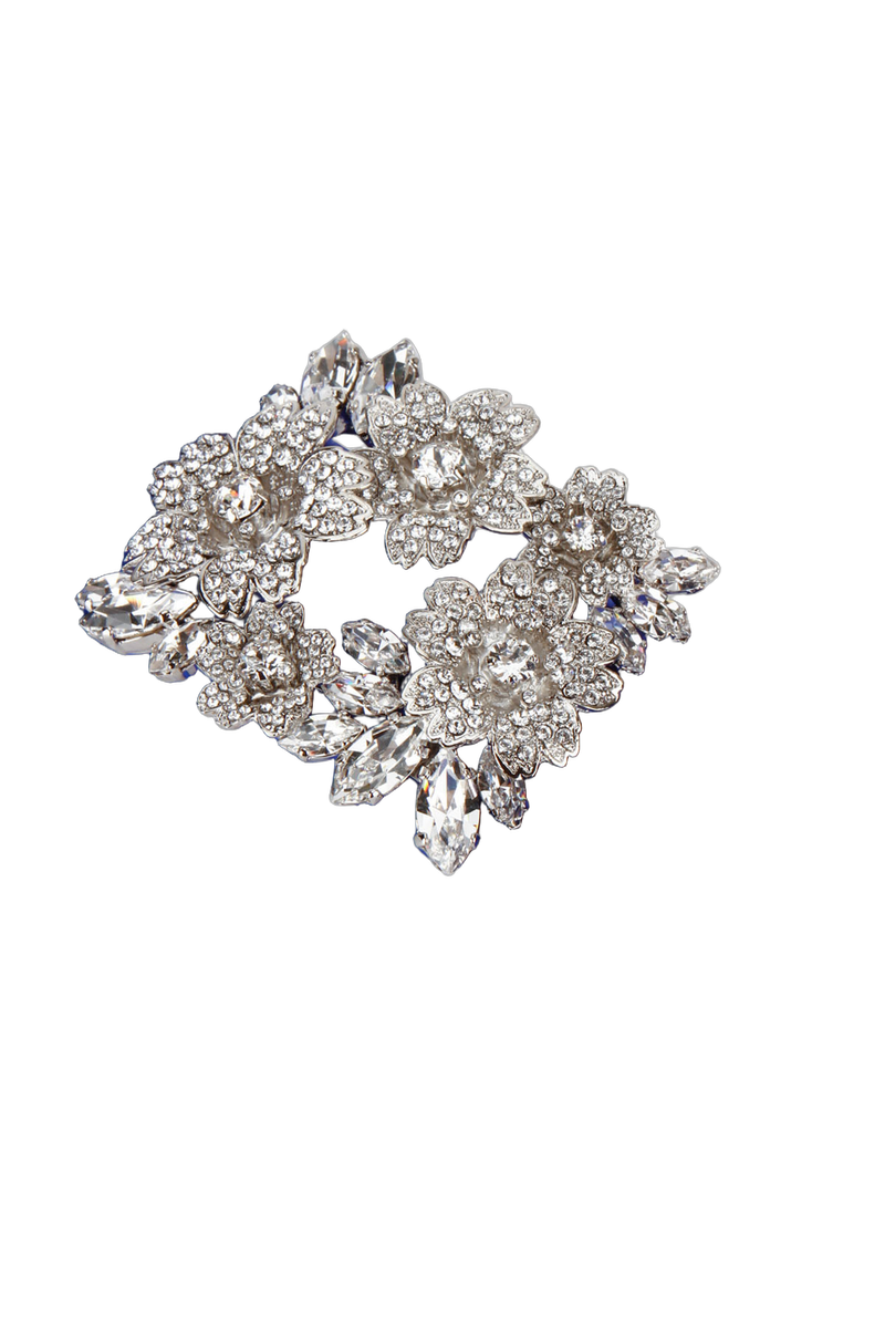 Roger Vivier Crystal-Embellished Bow Hair Band — Blue Bands
