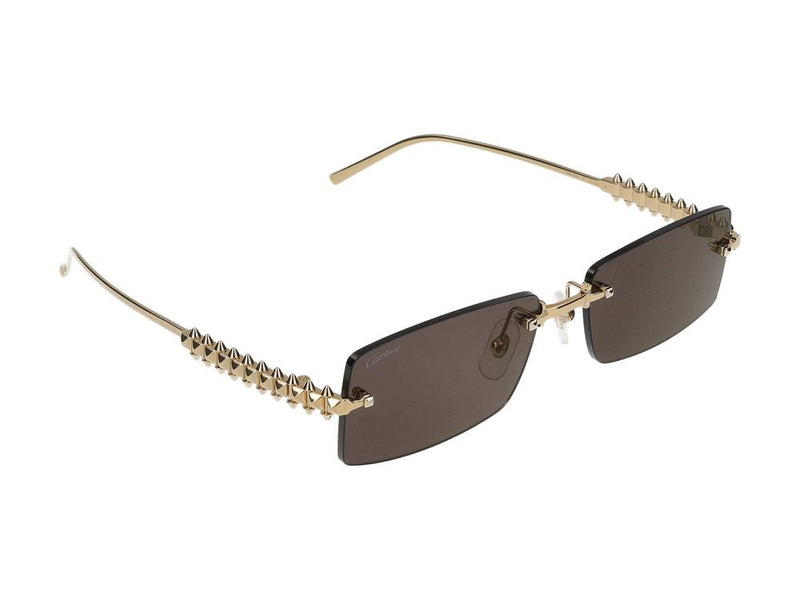 Cartier Ct0604s Sunglasses — Gold Metal