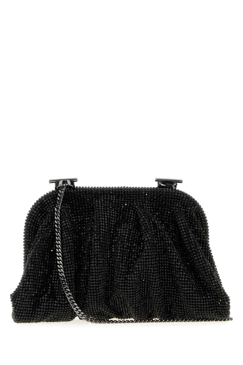 Benedetta Bruzziches Petite Clutch — Black