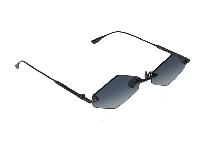 Anna-Karin Karlsson Crystal Sunglasses — Black Titanium