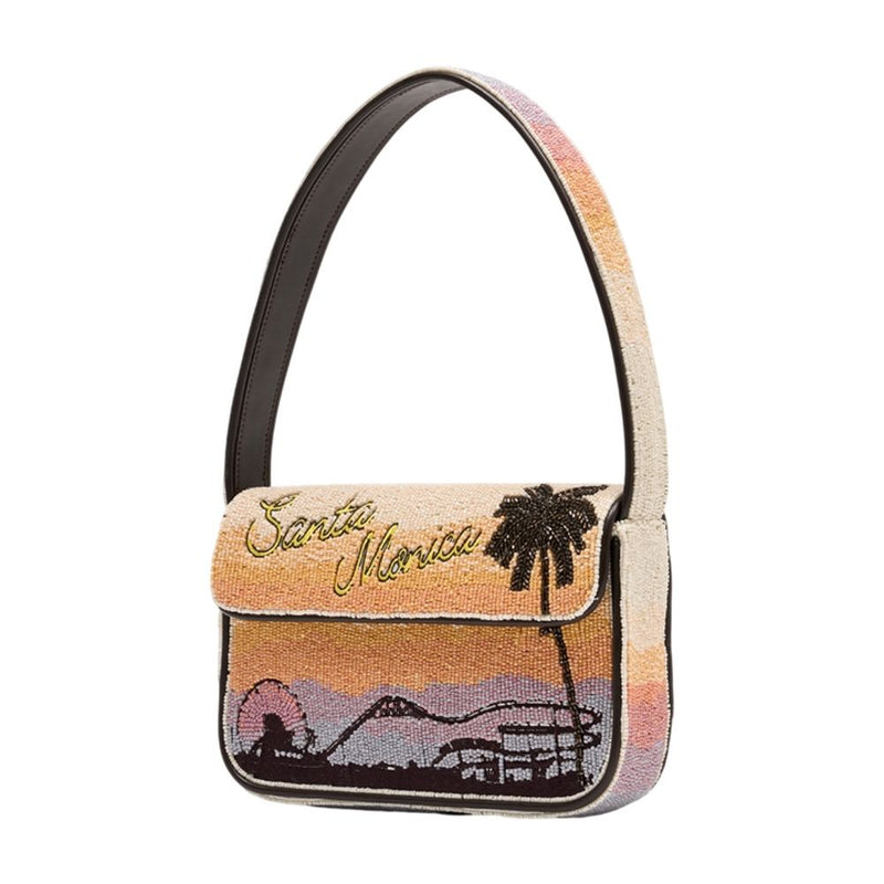 Staud Tommy Shoulder Bag — Beige Other