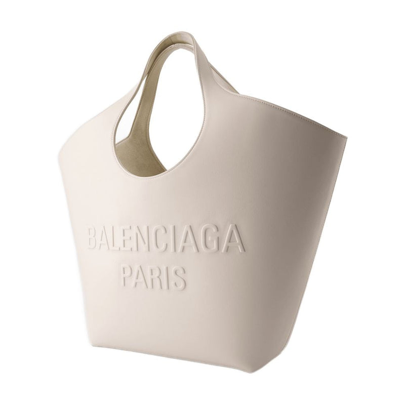 Balenciaga Mary Kate Shoulder Bag — White Calfskin