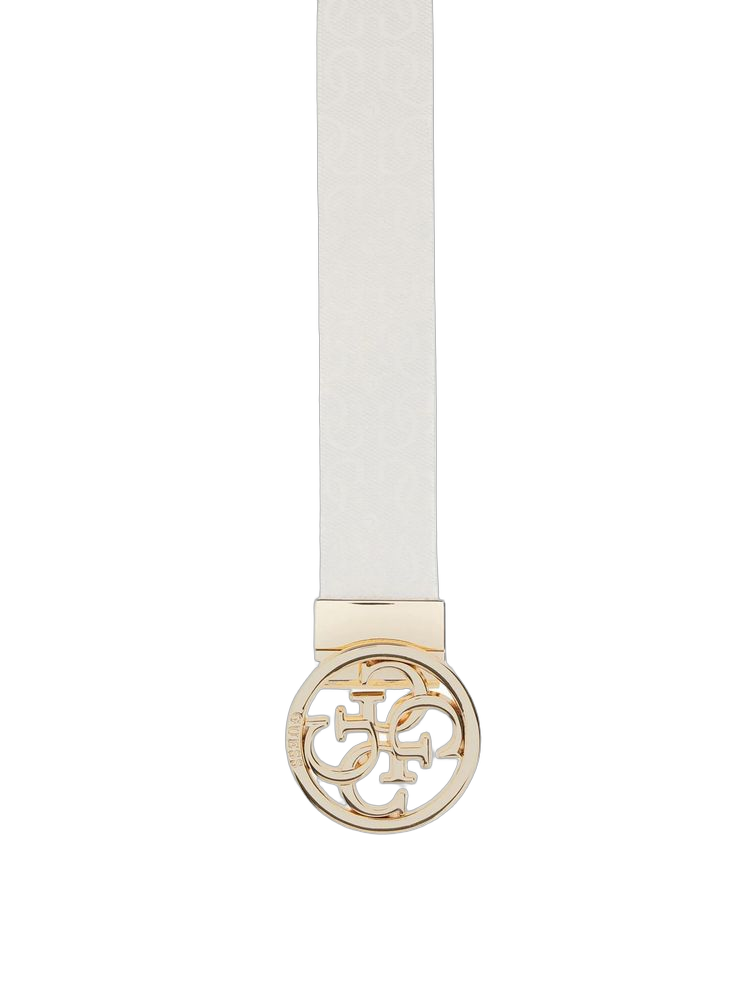 Guess Stacey Belt — Beige Polyester