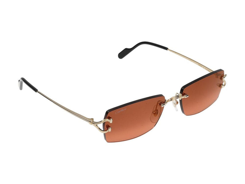 Cartier Ct0550s Sunglasses — Gold Metal