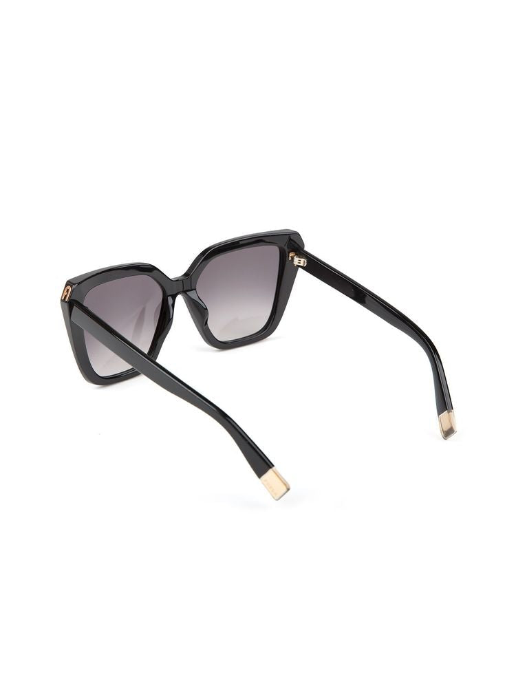 Furla Sfu978 Acetate Square-Frame Sunglasses — Black