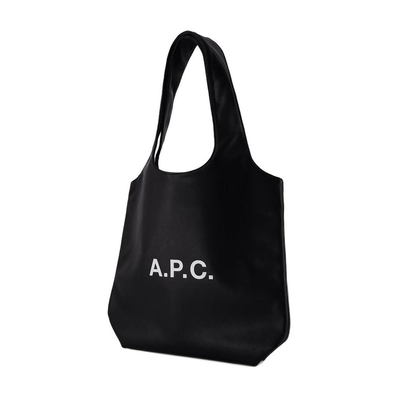 A.p.c. Ninon Tote Bag — Black Cotton