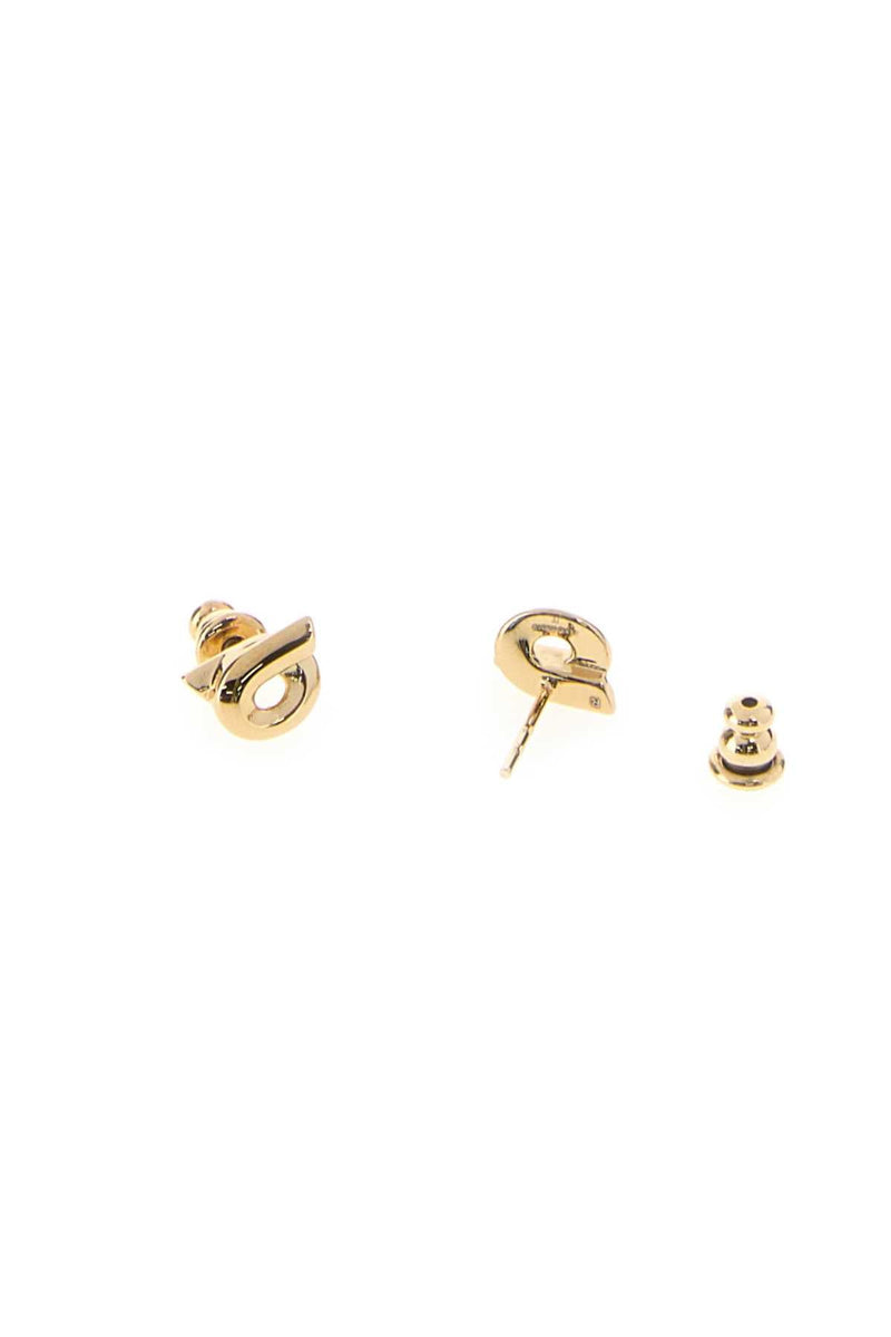 Ferragamo Earrings — Gold Brass