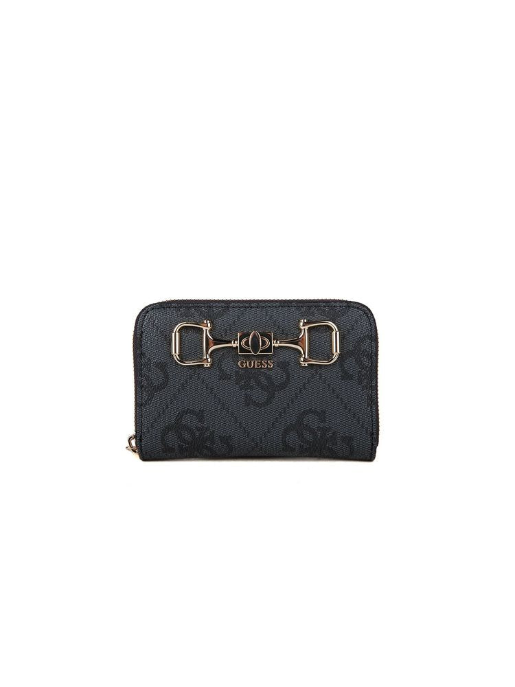 Guess Janie Wallet — Black Polyurethane