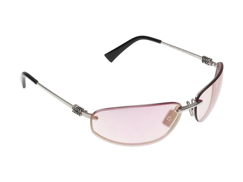 Miu Miu 0mu Metal Frame Sunglasses — Pink