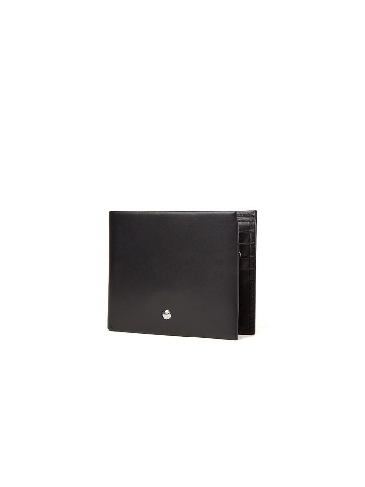 Momo Design Leather Wallet — Black