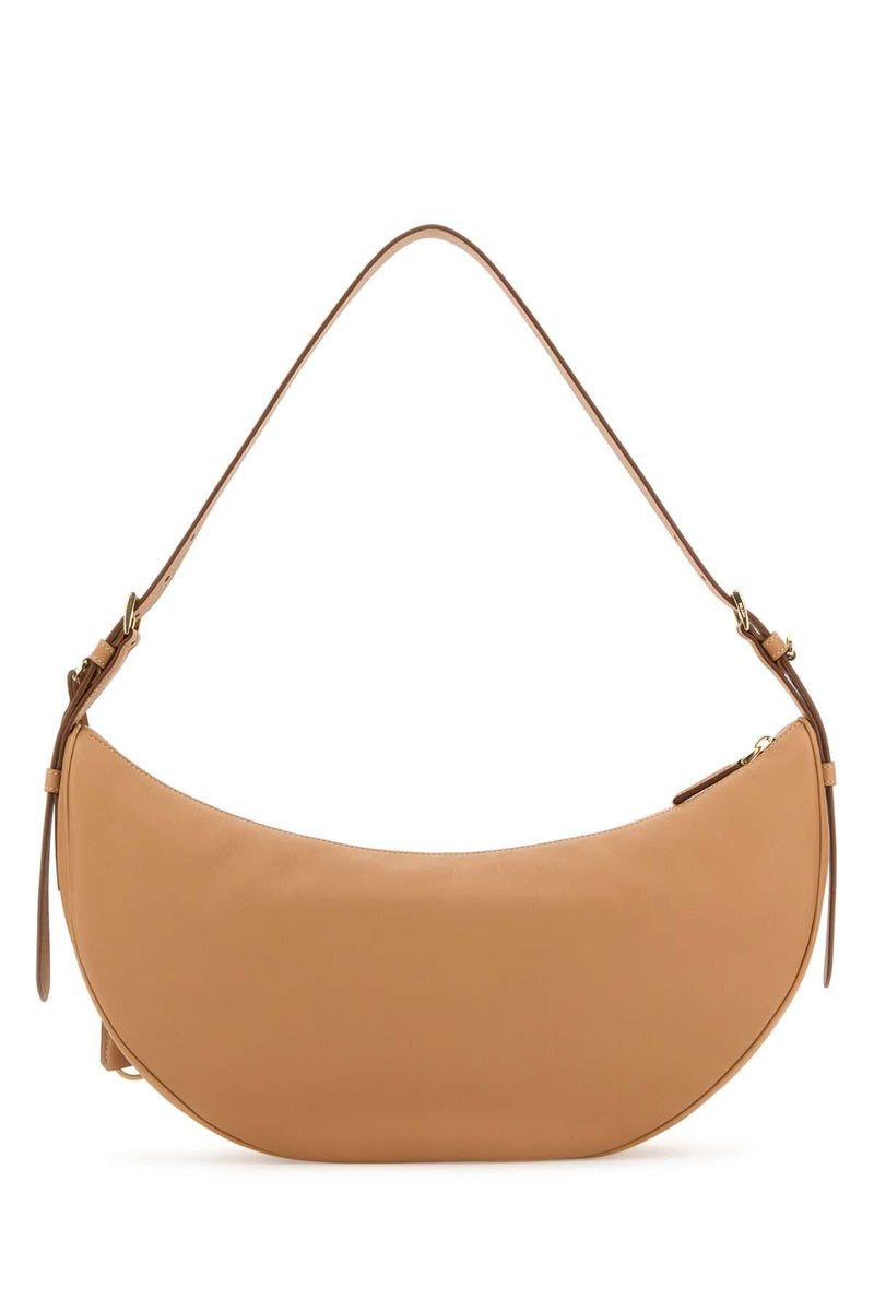 Prada Shoulder Bag — Beige Calfleather
