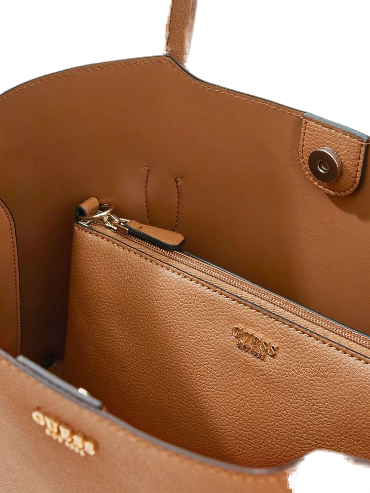 Guess Tote Bag — Caramel Polyurethane