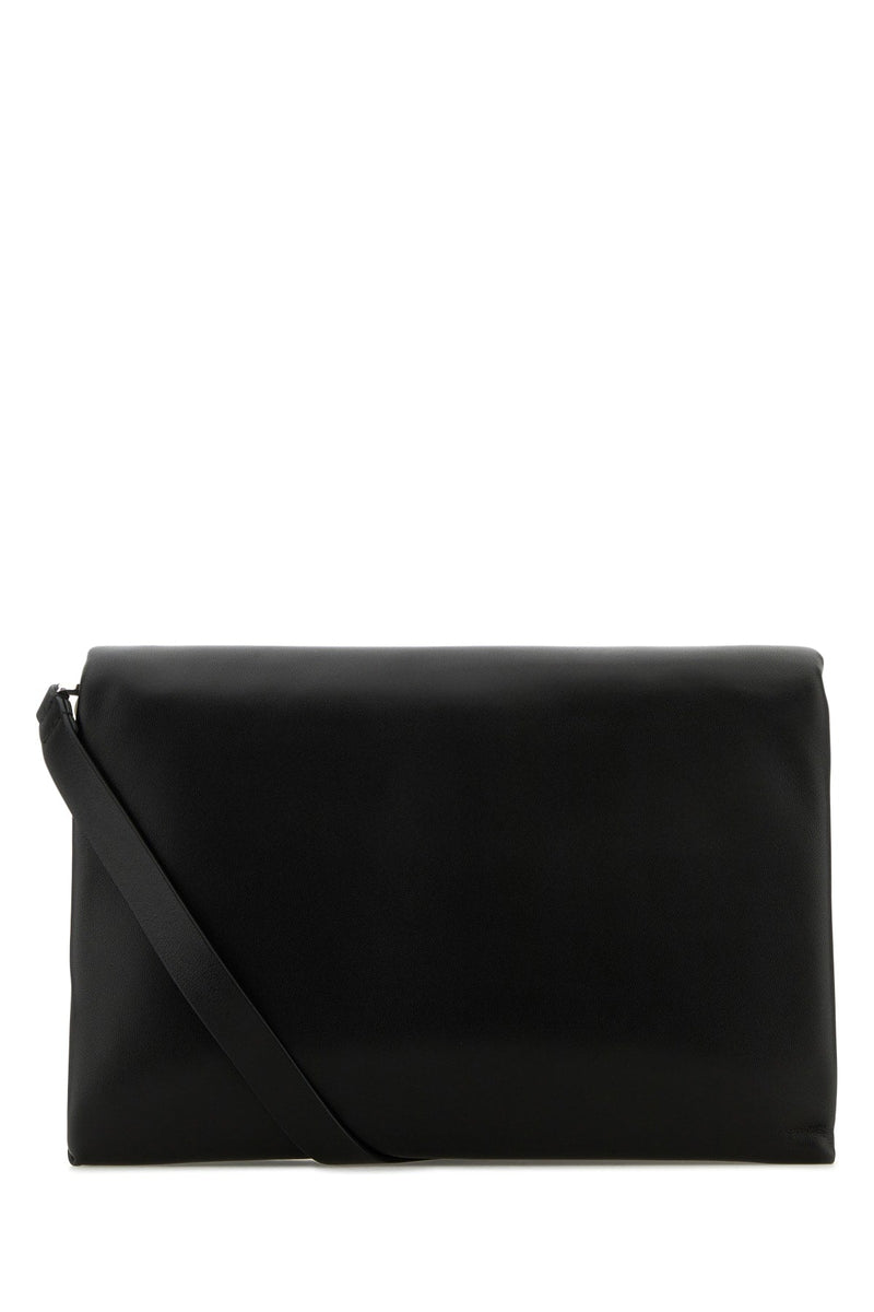 Dolce & Gabbana Lamb Leather Clutch — Black Agnello
