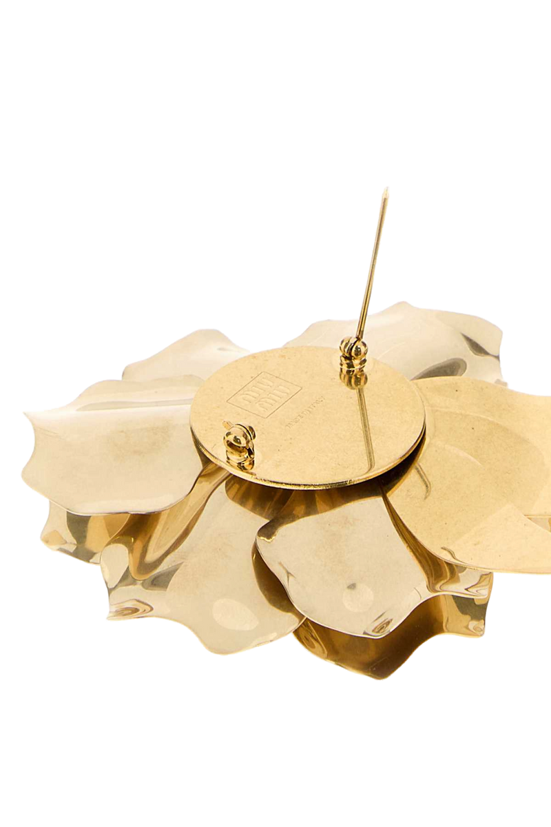Gold Metal Pin Oro+crystal Ottone-Imitationcrystal Spille Accessory
