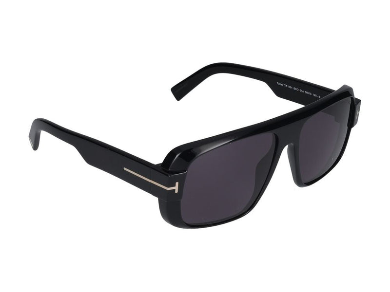Tom Ford Ft1101 Injected Plastic Sunglasses — Black
