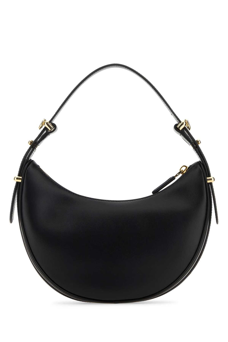 Prada Shoulder Bag — Black Vitello