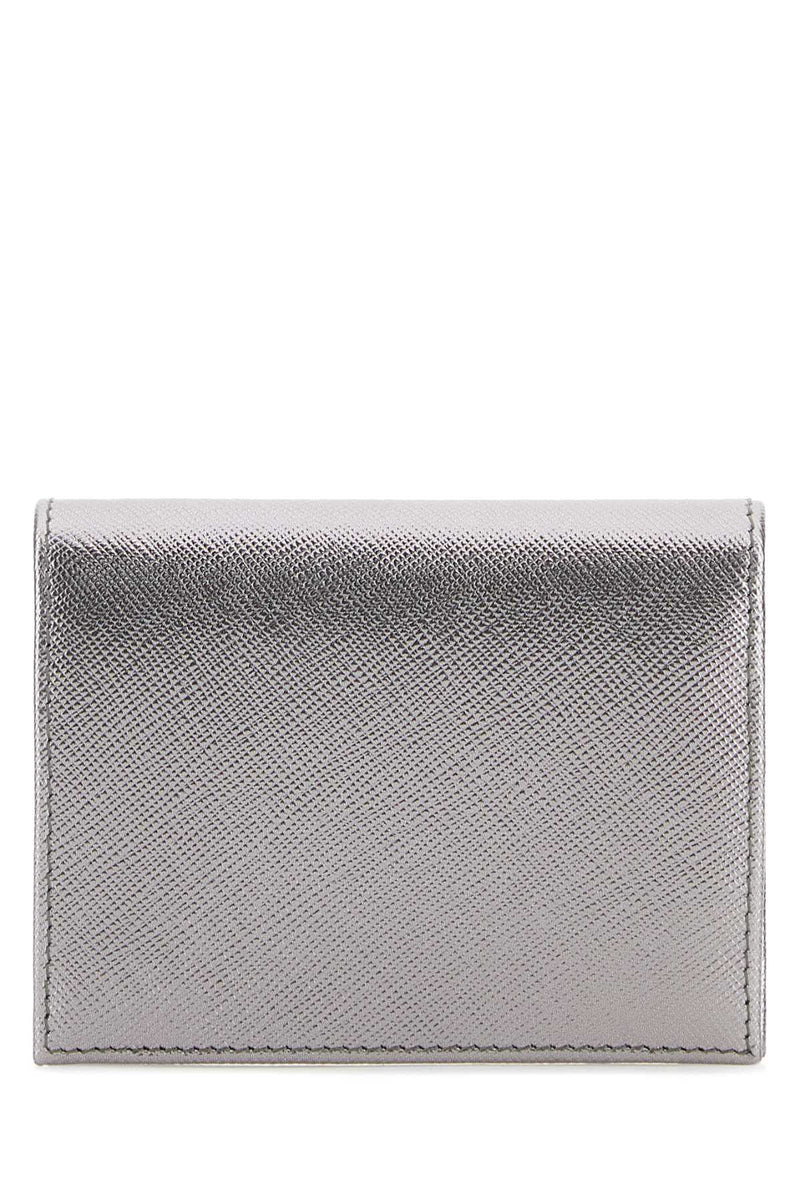 Prada Milano Wallet — Silver