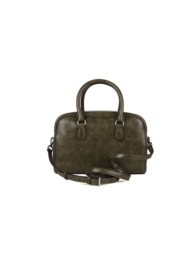 Michael Kors Thompson Shoulder Bag — Green Polyurethane