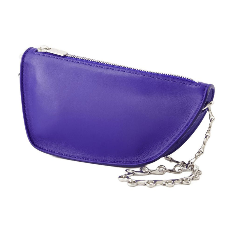 Burberry Clutch — Blue Lambskin
