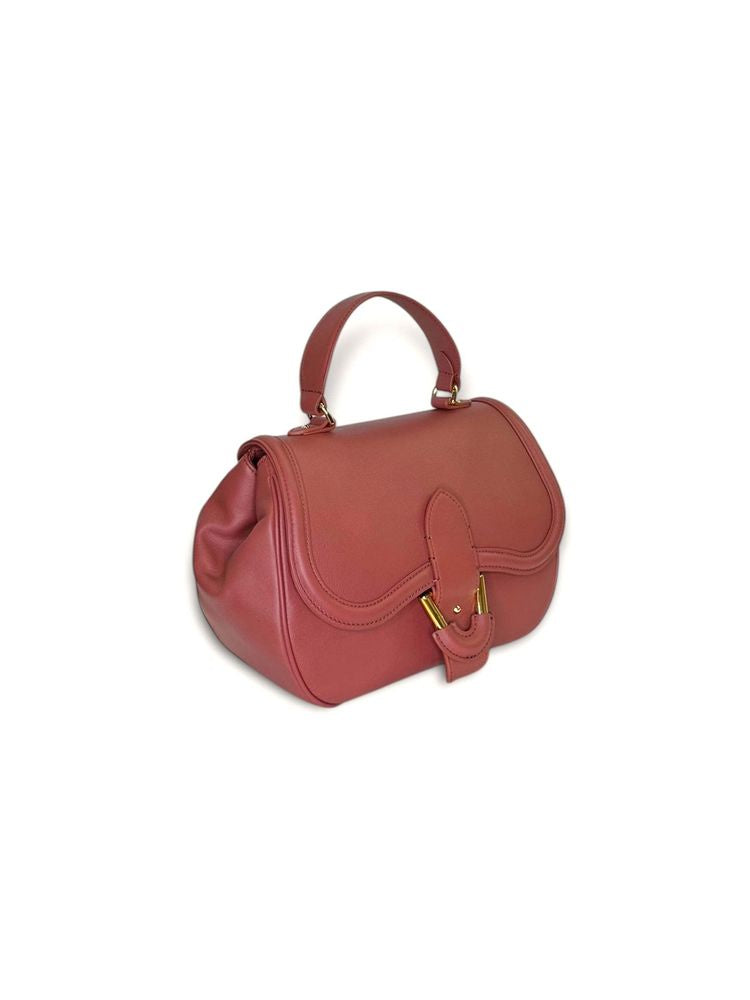 Coccinelle Blake Shoulder Bag — Brown Cow Leather