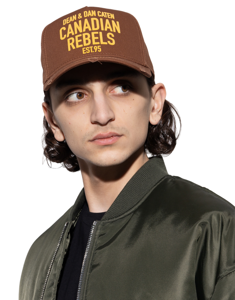 Dsquared2 Bcm096505c000015087 Baseball Cap — Brown Cotton Caps